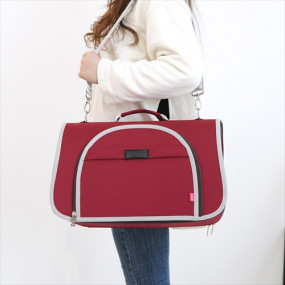 [패리스독]메트로 폴리탄 돔캐리어(레드/M)