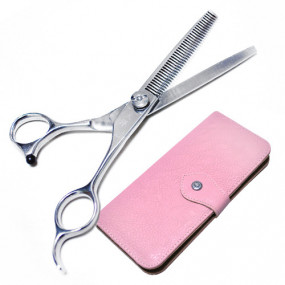 천양 고급 미용숱가위 (VT-380) + 파우치 포함