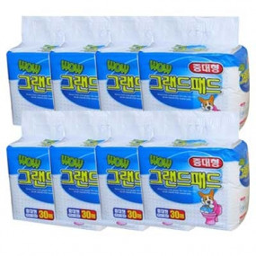 와우그랜드 중대형패드30매X8개