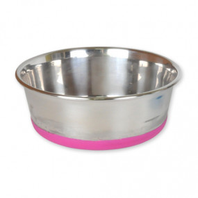 수퍼펫 스테인리스 심플보울 S (핑크)